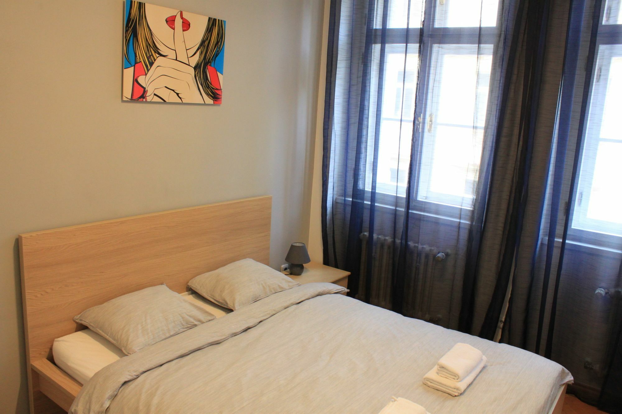 Nejedleho Apartmeet Praga Esterno foto